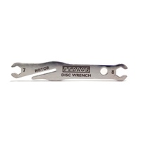 Pedro's Disc Wrench for Brake Hose Fittings and Rotor Truing