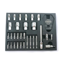 Pedro's Pro Bit and Socket Set - 31 Piece for Torque Wrenches
