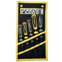 Pedro's Screwdriver Set - 5 Piece with Pouch