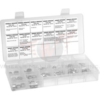 Wheels MFG Chainring Spacer Kit, 120-Piece Assortment