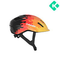 Lazer Helmet J1 KC CE-CPSC Flames + HC ECO