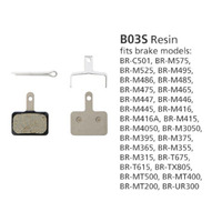 BR-MT400 RESIN PADS & SPRING B03S