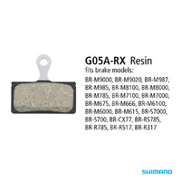 BR-M9000 RESIN PAD & SPRING G05A-RX * REPLACES Y2R298010*