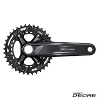 Shimano FC-M4100-2 FRONT CRANKSET 170mm 36-26 without BOTTOM BRACKET or CHAINGUARD CHAINLINE: 48.8mm