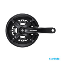 Shimano FC-TY501 FRONT CRANKSET TOURNEY 175mm 46-30T BLK w/CG