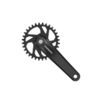 FC-UT400 FRONT CRANKSET CUES 170mm 32T 11 / 10 / 9-Speed