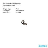 Shimano SM-MA-F203-P/PL2 ADAPTER 203mm CALIPER: POST MOUNT: POST 200mm