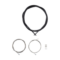 Shimano Road Brake Cable Set Stainless with SLR Outer, Black