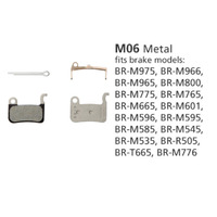 BR-M965 METAL PADS & SPRING M06 * REPLACES Y8CL98010*