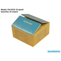 Shimano CN-HG54 CHAINS - BULK PACK 20-PACK 10-SPEED