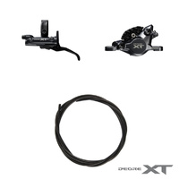 BR-M8200 REAR DISC BRAKE XT RACE  BL-M8200 LEFT LEVER w/RESIN PAD w/oFIN