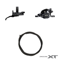 BR-M8200 FRONT DISC BRAKE XT RACE  BL-M8200 RIGHT LEVER w/RESIN PAD w/oFIN