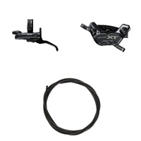 SHIMANO DEORE XT  Brake (Kit)  BRM8220JTBLM8200 Left / Rear Metal with fin Without adapter 1700 (black)