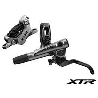 Shimano BR-M9120 REAR DISC BRAKE XTR TRAIL BL-M9120 LEFT LEVER RESIN PAD (W/FIN)