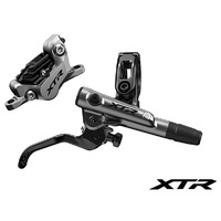 Shimano BR-M9120 FRONT DISC BRAKE XTR TRAIL BL-M9120 RIGHT LEVER RESIN PADS (W/FIN)