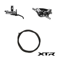 BR-M9220 REAR DISC BRAKE XTR TRAIL BL-M9220 LEFT LEVER w/METAL PAD w/FIN