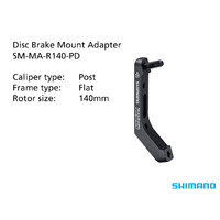 Shimano SM-MA-R140-PD ADAPTER 140mm REAR CALIPER: POST MOUNT: FLAT