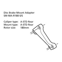Shimano SM-MA-R180-SS ADAPTER 180mm CALIPER: A-STD FRONT MOUNT: A-STD FRONT