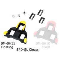 SM-SH11 SPD-SL CLEAT SET FLOATING MODE - YELLOW REPLACES Y42U98010