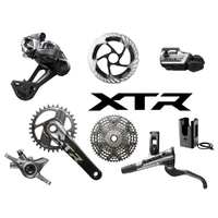 Shimano Deore XTR Di2 12-Speed Di2 Disc Groupset, Series Color, Various Crankset Lengths.
