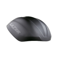Lazer Aeroshell for Genesis Helmet - Black Reflective, Small