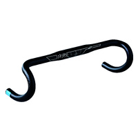 PRO LT Compact Road Alloy Handlebar Black 40cm/31.8mm