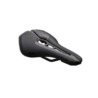 PRO Saddle Stealth Curved Perf Black 142mm, AF, stainless