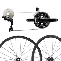 Shimano 105 R7100 12-Speed Mechanical Disc Groupset & Wheelset Bundle