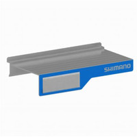 DISPLAY - ALUMINIUM SHOE SHELF SILVER BLUE