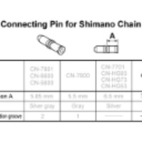 Shimano CHAIN CONNECTING PINS 100-PACK  6/7/8-SPEED