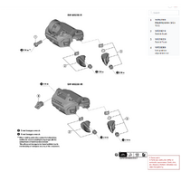 SM-M9250-IR-R LEVER Y UNIT