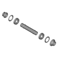 Complete hub axle HB-M8210-B
