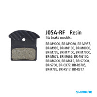 BR-M9000 RESIN PAD & SPRING J05A-RF w/FIN