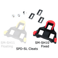 Shimano SM-SH10 SPD-SL CLEAT SET FIXED MODE - RED