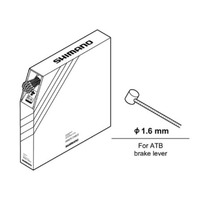 Shimano BRAKE CABLES - MTB 1.6mm  100-PK