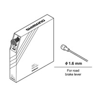Shimano BRAKE CABLES - ROAD 1.6mm  100-PK