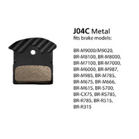 Shimano BR-M9000 METAL PADS & SPRING J04C w/FIN