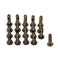 PRO Missile Evo Bolt Set M6 x 25mm Countersunk Stainless