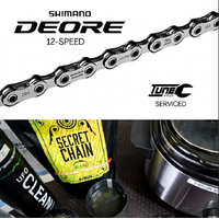 Shimano Deore 12-Speed Silca Waxed Chain 126L
