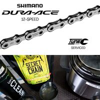 Shimano Dura-Ace 12-Speed Silca Waxed Chain