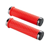 SRAM-DH Silicone Locking Grips with Double Clamps & End Plugs
