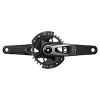 SRAM X0 Eagle Crankset 12s T-Type, Aluminum, 165/170/175mm Crank Arms, 30T/32T/34T Chainring Sizes.
