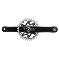 SRAM XX Eagle SL Crankset, Silver, 34T Chainring, 165/170/175mm Crank Arm Lengths.