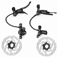 Tektro HD-E350 2-Piston Hydraulic Disc Brake Set - Front + Rear + Centre Lock Rotors