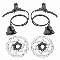 Tektro HD-R285 2-Piston Hydraulic Disc Brake Set - Front + Rear + Centre Lock Rotors