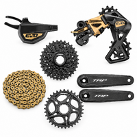 TRP DH7 7-Speed Downhill Groupset — Black/Gold