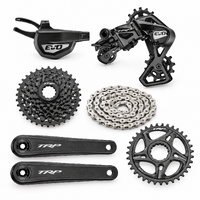 TRP DH7 7-Speed Downhill Groupset — Black/Silver