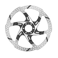 TRP 2-Piece 6-Bolt Rotor Black Centre