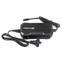 VelectriX 36V 3A Smart Battery Charger, 3-Pin – 36V Batteries with 3-Pin Port