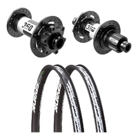 Spank 359 Vibrocore DT 350 DEG Handbuilt Freeride MTB Wheelset